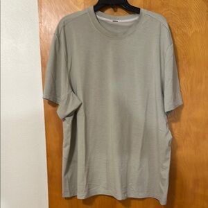 Lululemon Zeroed In Short-Sleeve Shirt-Khaki-XXL-Like New